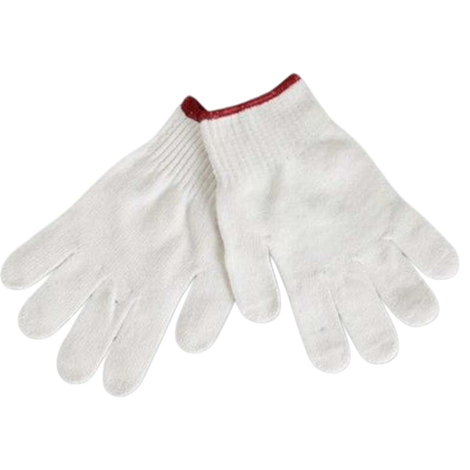 White glove body, universal pure cotton breathable and anti-slip work gloves Item Picture