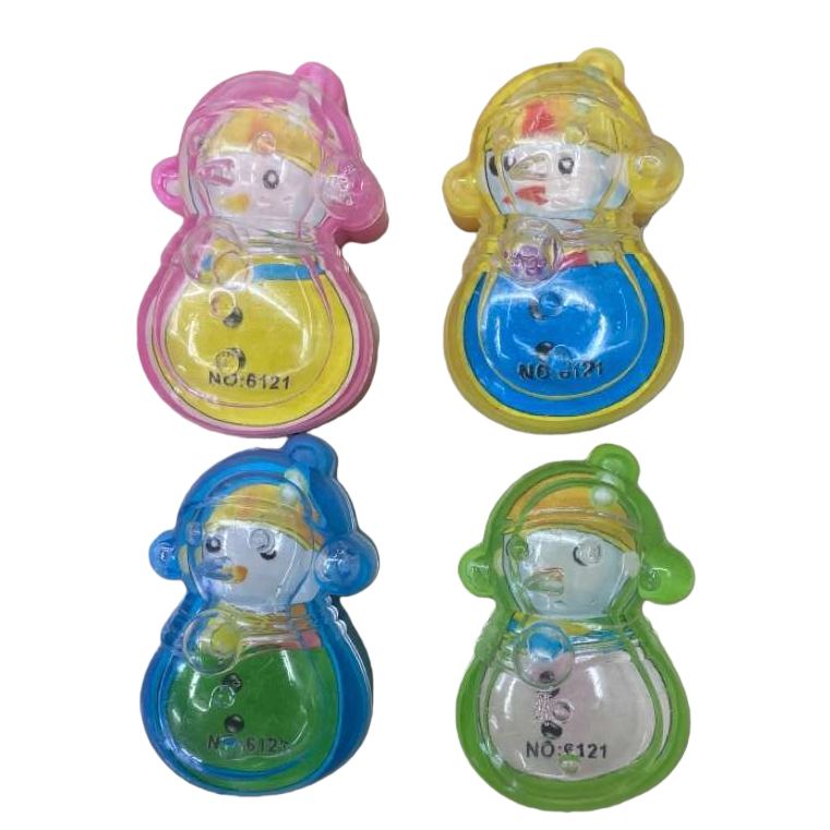 Цветной пластиковый персонаж с точилкой для карандашей Item Picture