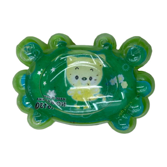 Green crab cartoon-shaped pencil sharpener Item Picture