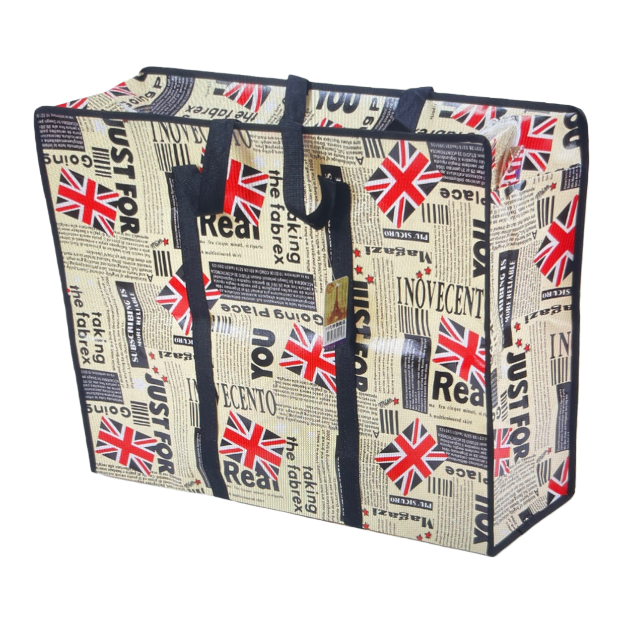 Fashionable printed pattern handbag, large-capacity eco-friendly shopping bag, foldable and portable Item Picture