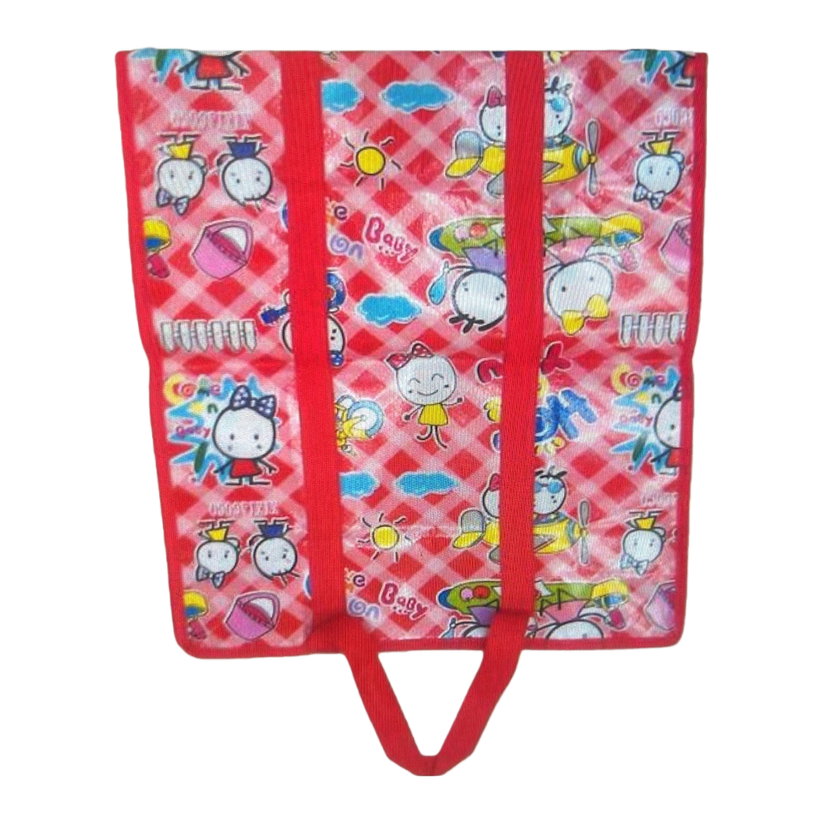 Color-printed woven bags, waterproof and thickened packaging bags, customizable printing, wholesale and retail Item Picture