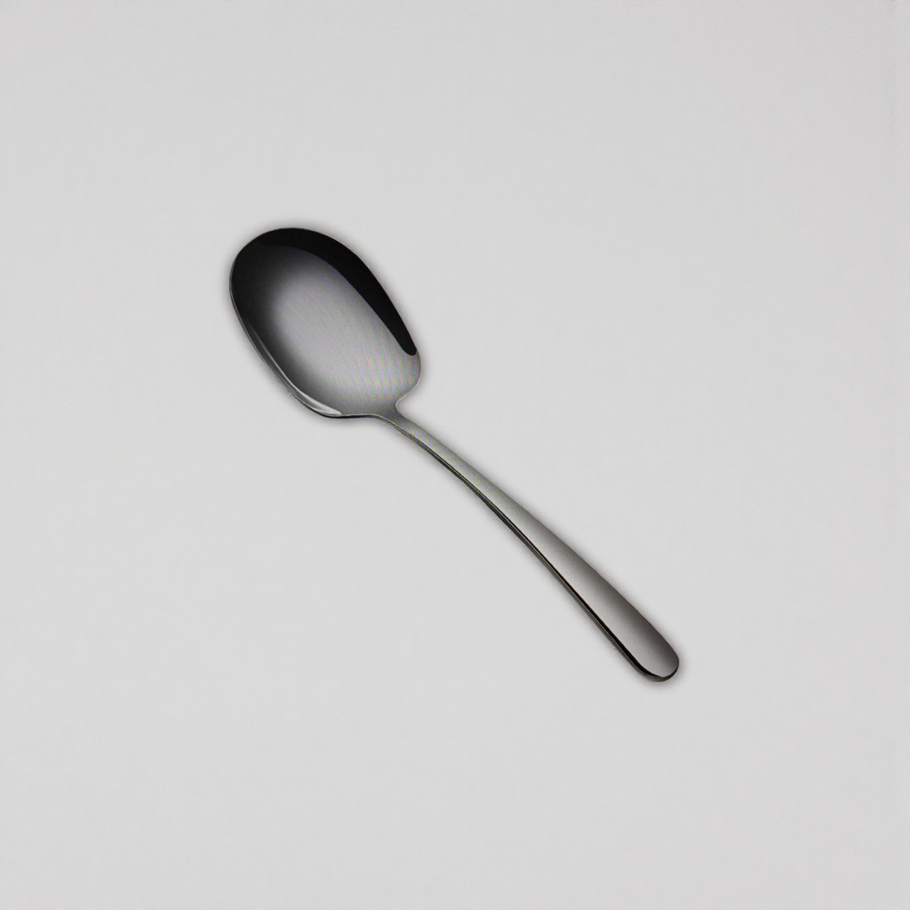 Stainless steel long-handled spoons, household kitchen spoons, durable and rust-proof round-head soup spoons Specification image
