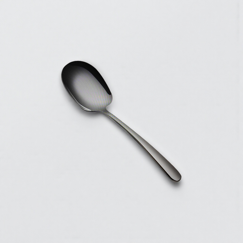 Stainless steel long-handled spoons, household kitchen spoons, durable and rust-proof round-head soup spoons