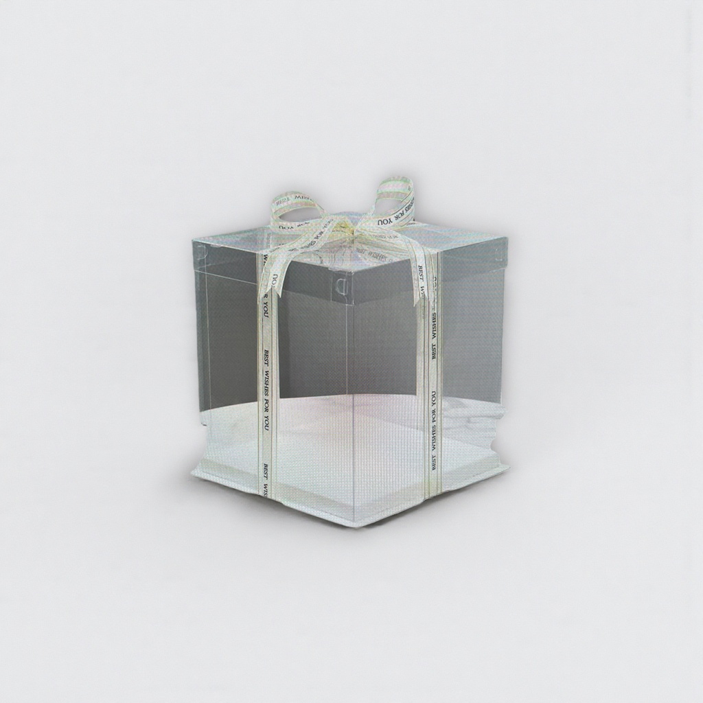 The transparent gift box is exquisitely packaged and an excellent gift. It is universal, simple and elegant, and reusable