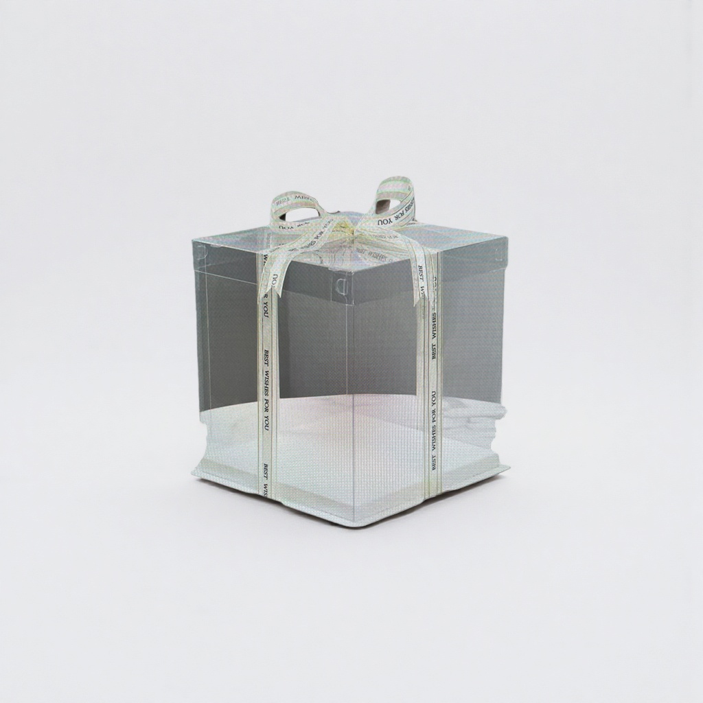 The transparent gift box is exquisitely packaged and an excellent gift. It is universal, simple and elegant, and reusable Specification image