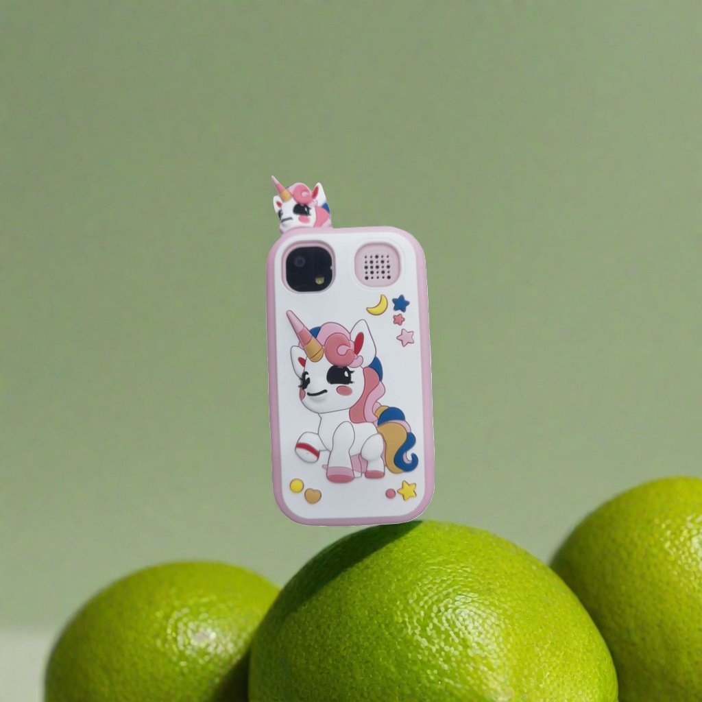 Pink children's mobile phone with 4G full network compatibility, smart for students, anti-addiction and eye-protecting camera Application Scenario