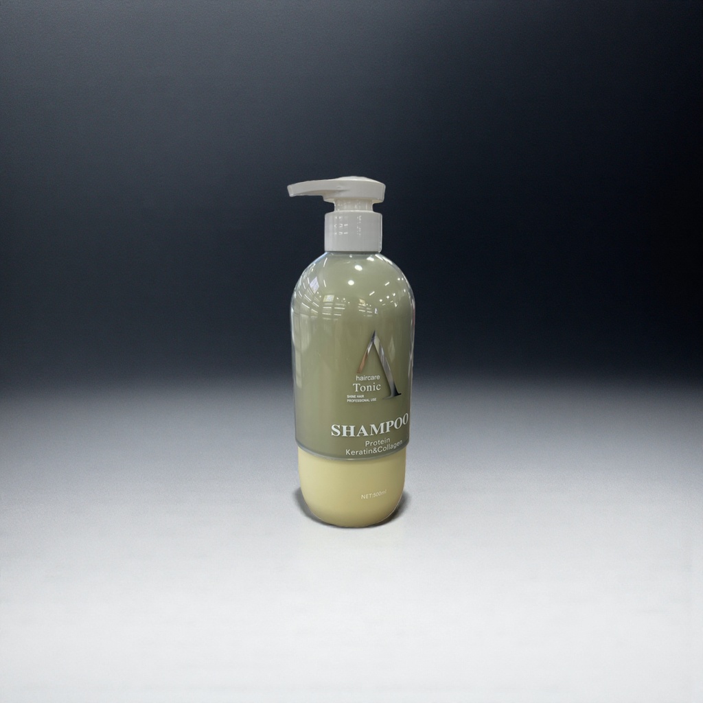 Bottled shampoo is refreshing, dandruff removal, oil control, moisturizing and repairing for family use