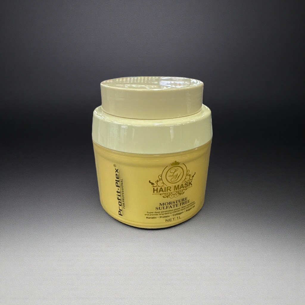 The yellow hair care mask can moisturize and repair the hair strands, making them smooth and shiny details Picture