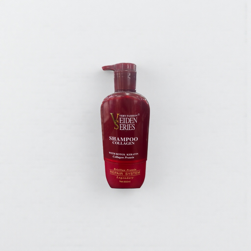VEIDEN SERIES SHAMPOO COLLAGEN Red Shampoo bottle Specification image