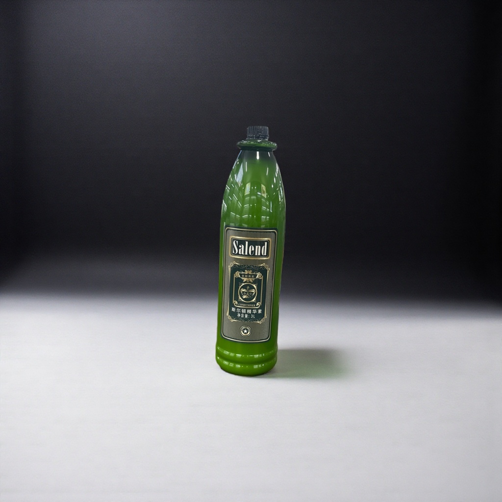 Salend's green bottle essence with a delicate plant fragrance repairs and brightens the skin details Picture