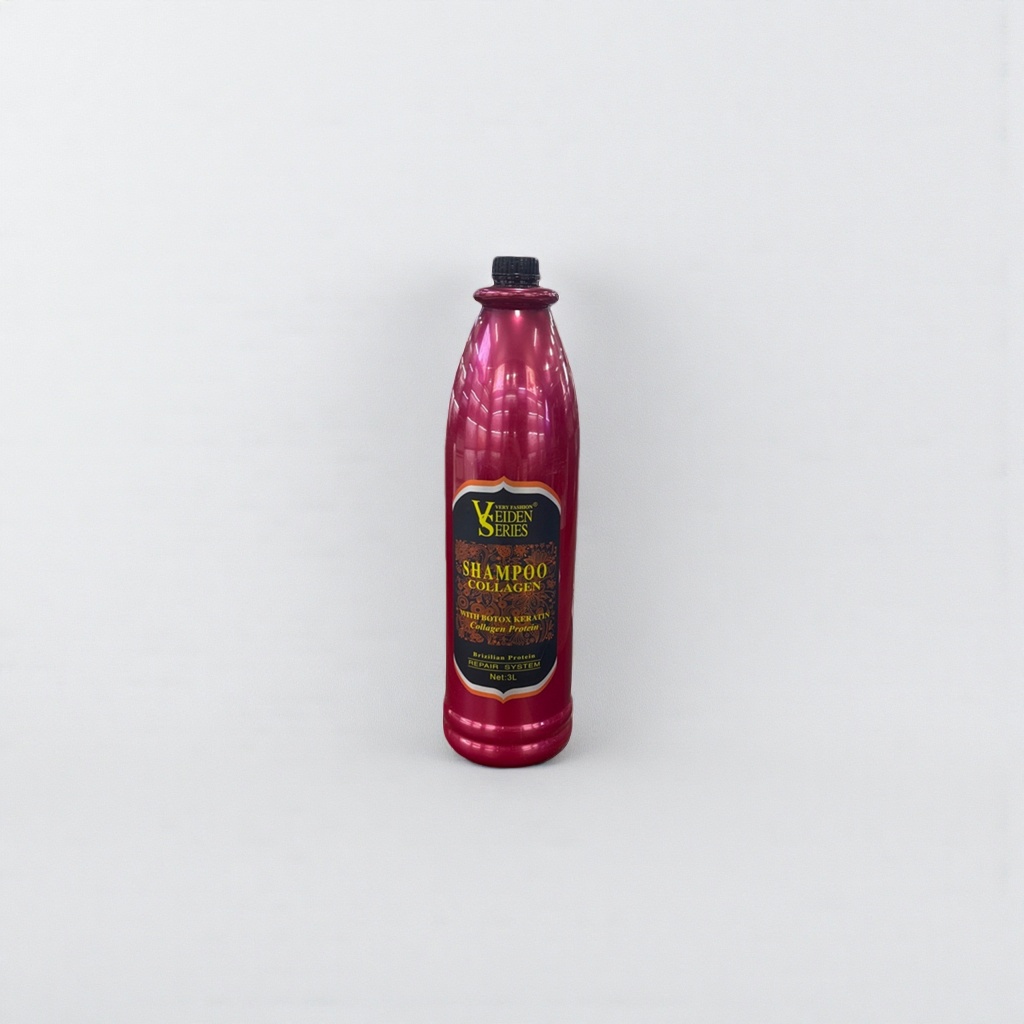 The red bottle shampoo is gentle, nourishing, oil-controlling, dandruff removing, refreshing and fluffy Specification image
