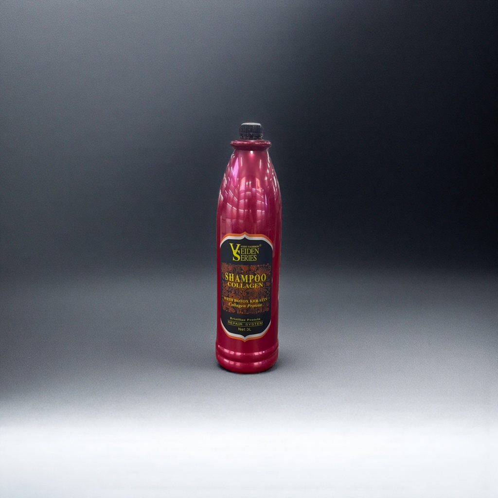 The red bottle shampoo is gentle, nourishing, oil-controlling, dandruff removing, refreshing and fluffy