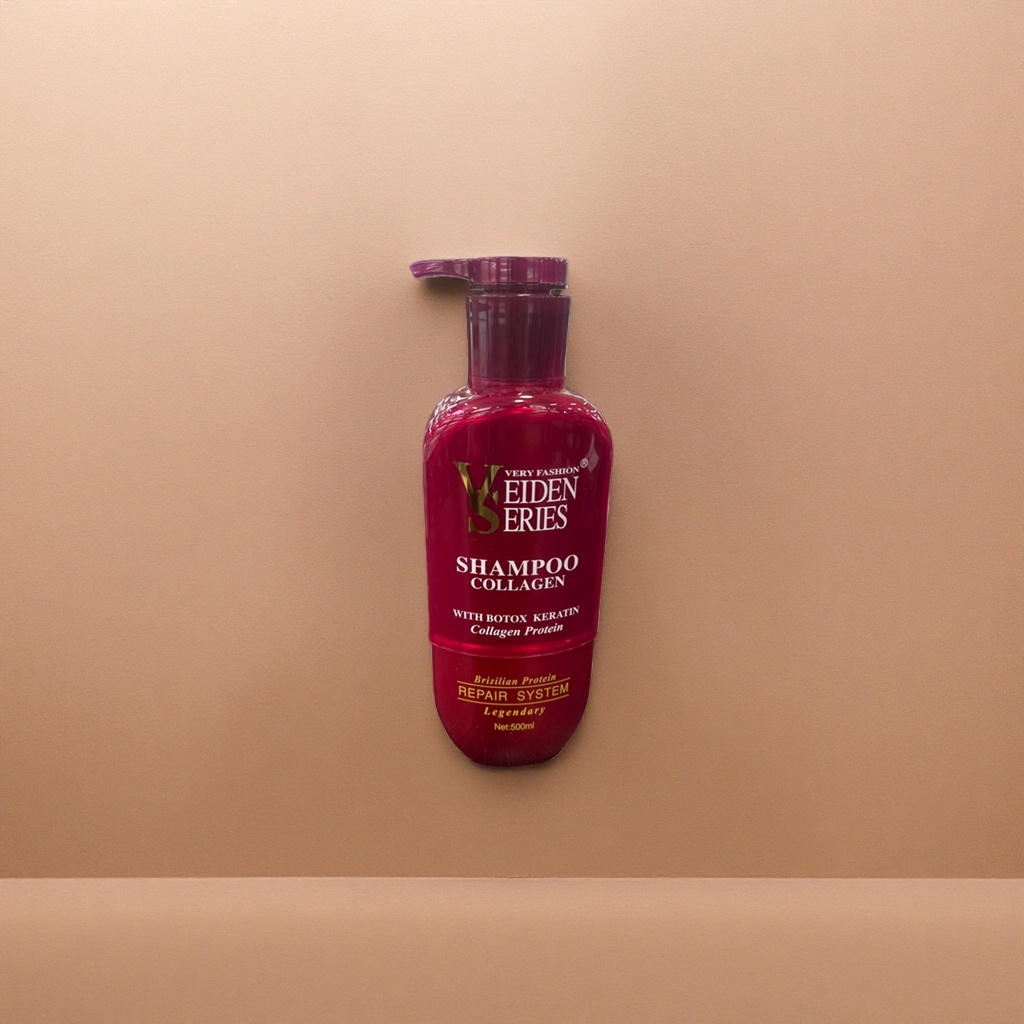 The red bottle shampoo is refreshing, anti-dandruff, smooth and nourishing for home use Application Scenario