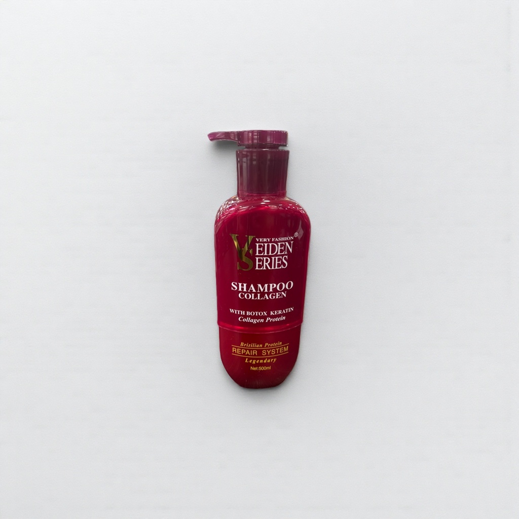 The red bottle shampoo is refreshing, anti-dandruff, smooth and nourishing for home use Specification image