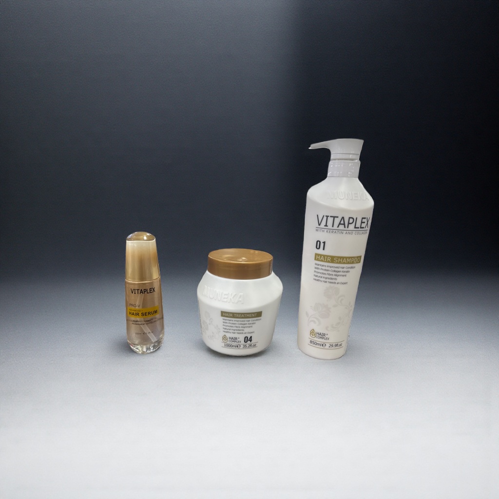 VITAPLEX Hair Care Products - Shampoo, Conditioner and Hair Mask Three-piece set