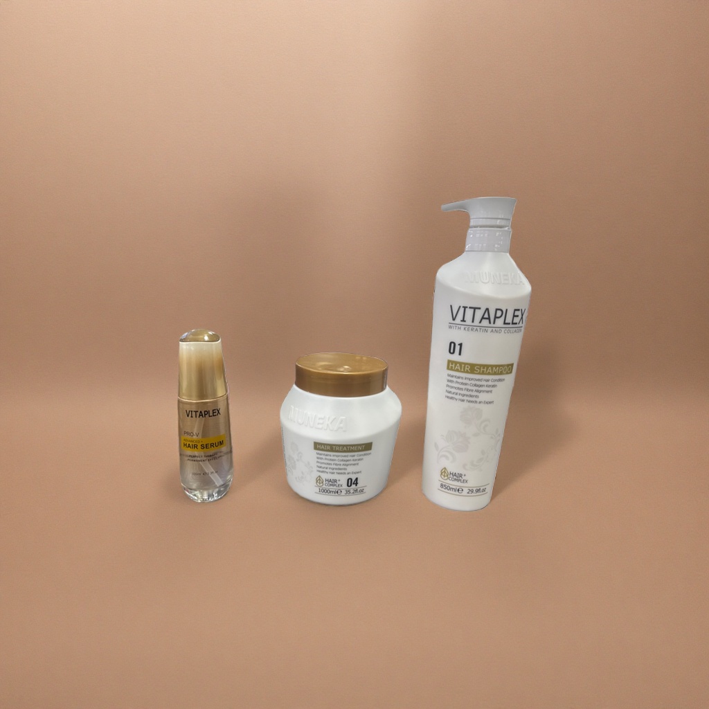 VITAPLEX Hair Care Products - Shampoo, Conditioner and Hair Mask Three-piece set Application Scenario