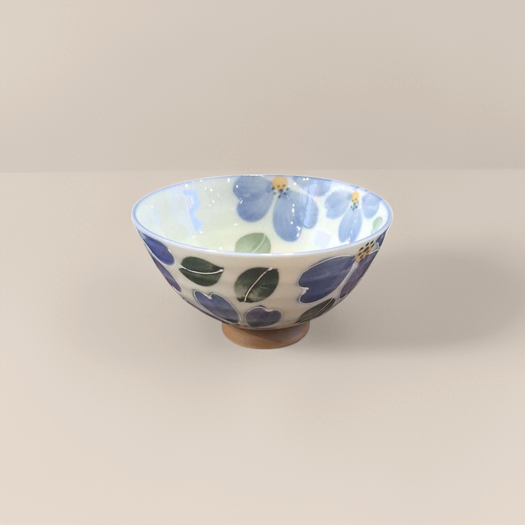Ceramic bowls, simple household high borosilicate heat-resistant soup bowls, large and deep bowls for serving rice bowls details Picture