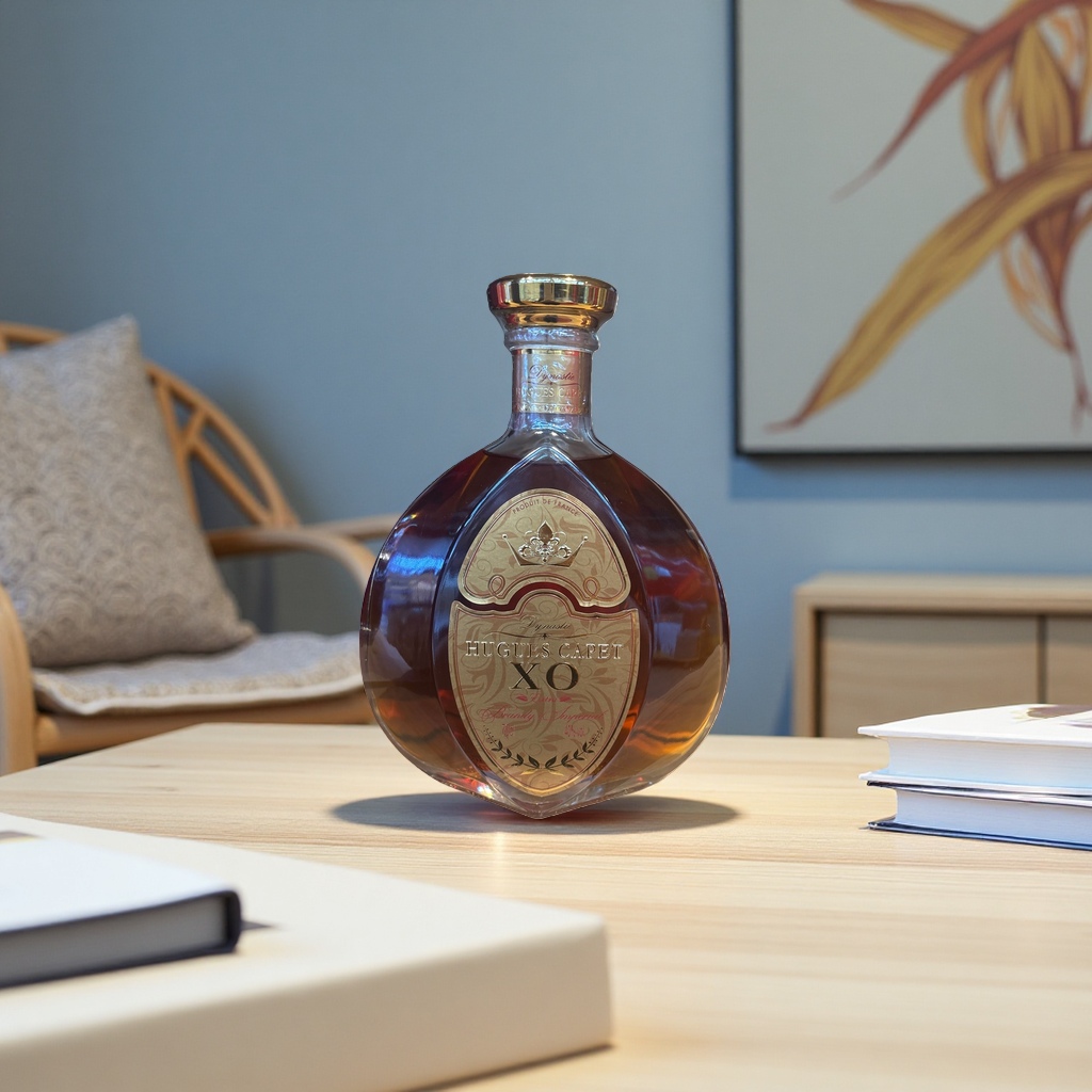 HUGUES CAPET XO brandy bottle 700ml French Cognac aged