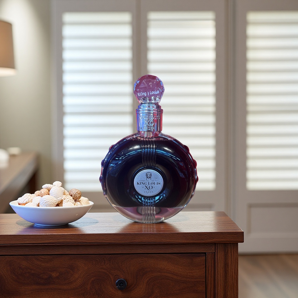 King Louis XO Extra brandy bottle Application Scenario