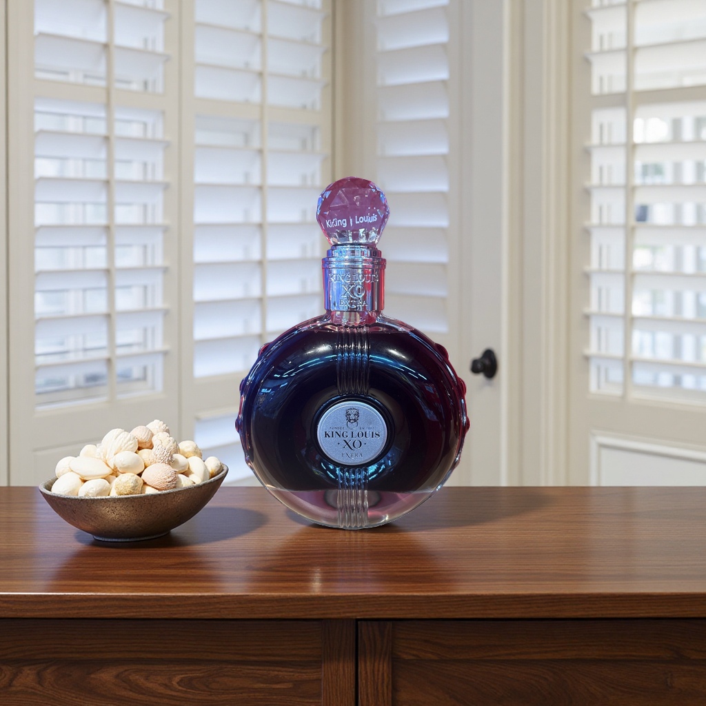 King Louis XO Extra brandy bottle details Picture