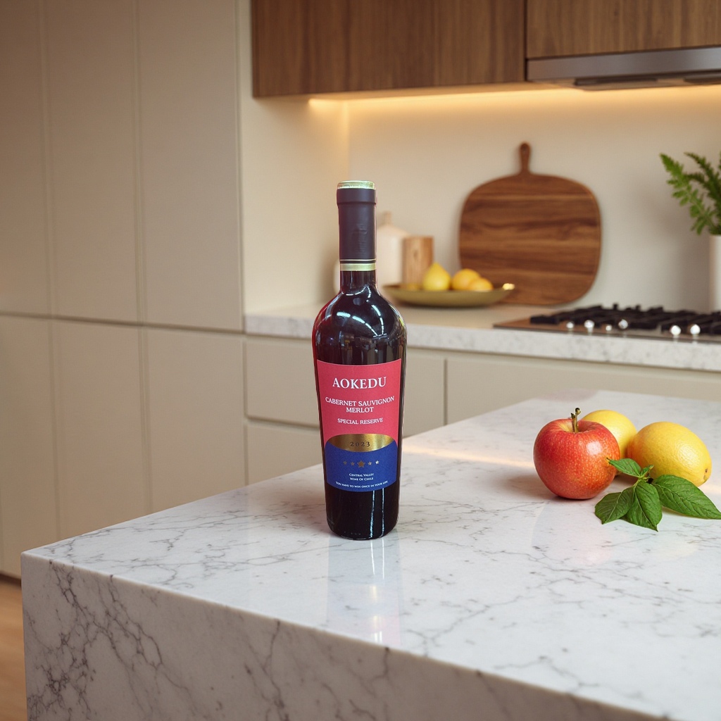 AOKEDU Cabernet Sauvignon Merlot Grand Reserve Dry Red Wine bottled Specification image