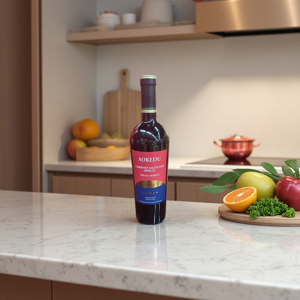 AOKEDU Cabernet Sauvignon Merlot Grand Reserve Dry Red Wine bottled Application Scenario