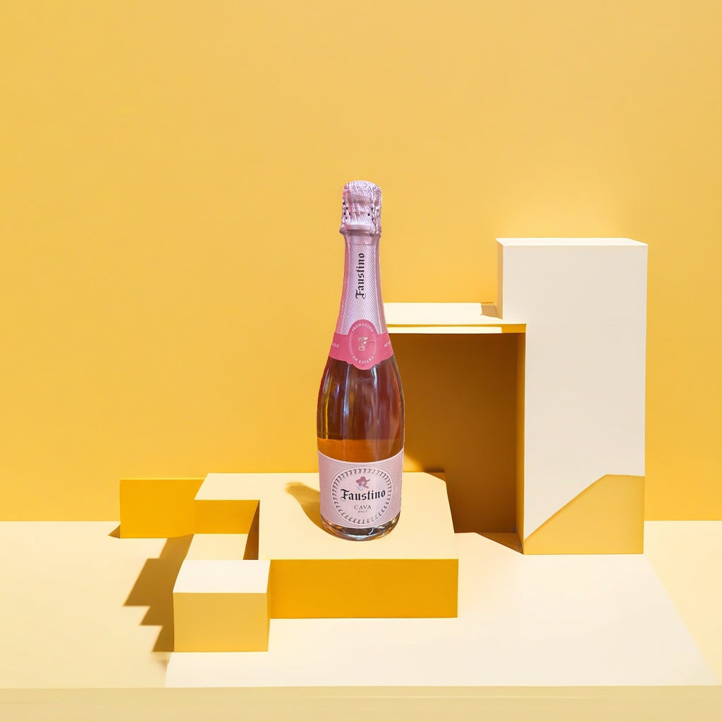 Faustino Cava Brut Sparkling Wine 750ml Spanish imported dry Sparkling wine Specification image