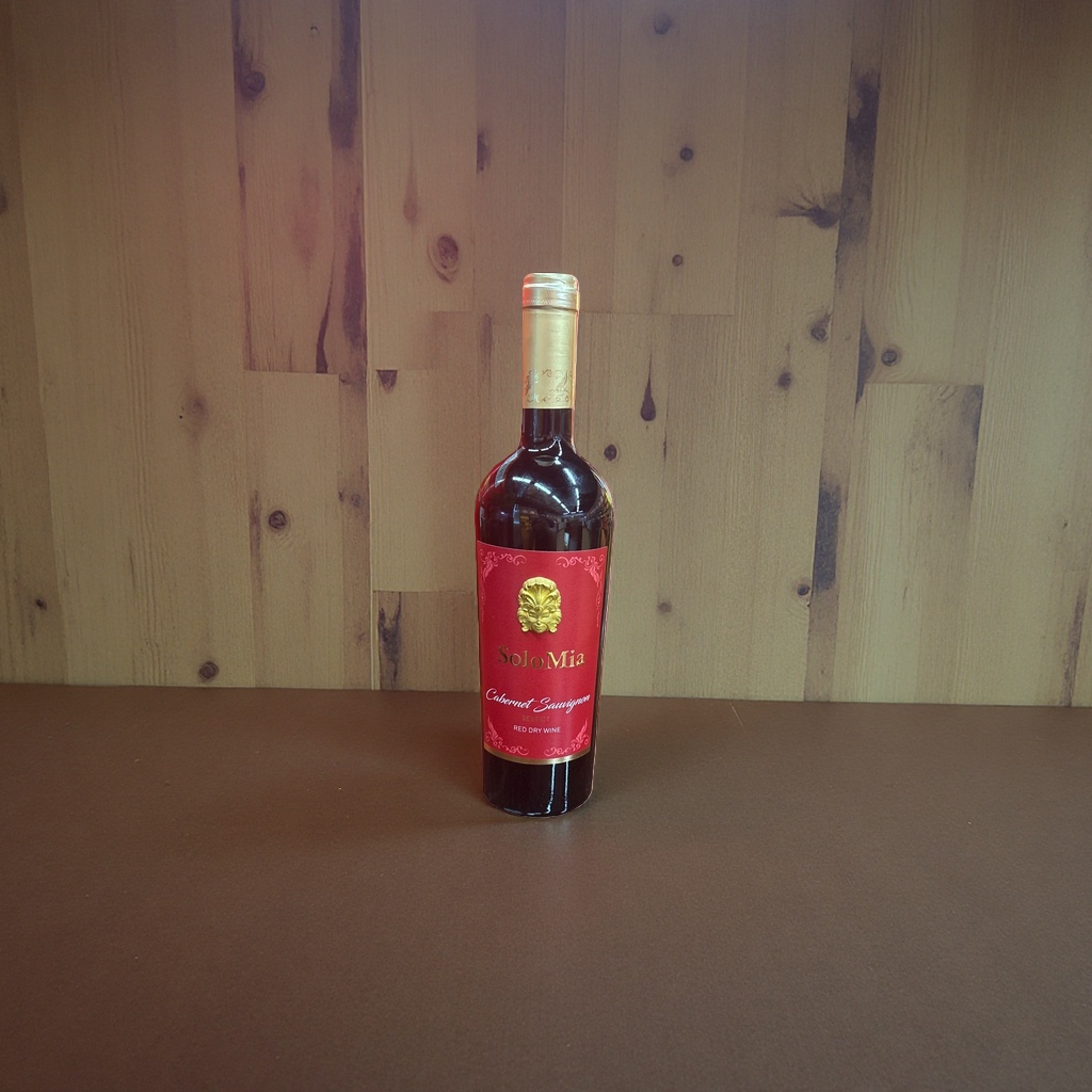 SoloMia Cabernet Sauvignon Dry Red Wine, 750ml red wine bottle, gift box Specification image