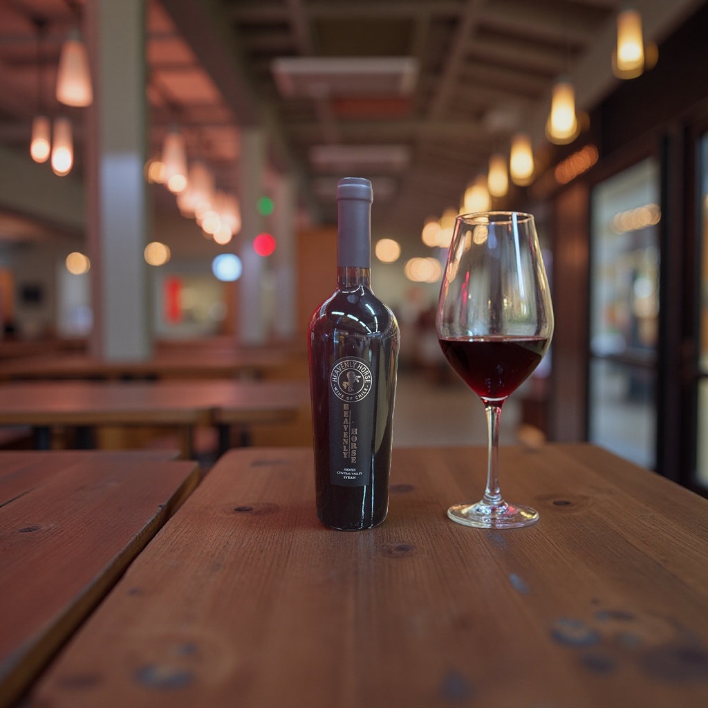 Red wine bottle, glass empty bottle, home decoration cocktail vessel, 750ml Specification image