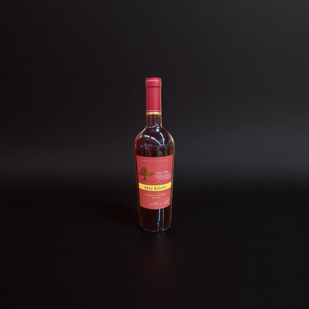 Alli Kintu Cabernet Sauvignon Merlot Wine, 750ml Red Wine bottle, Gift box style Application Scenario