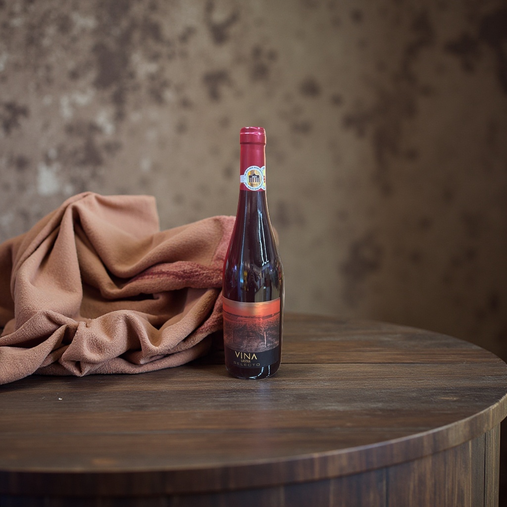 VINA LASTRA SELECTO wine bottle, glass wine bottle, 750ml wine bottle Application Scenario