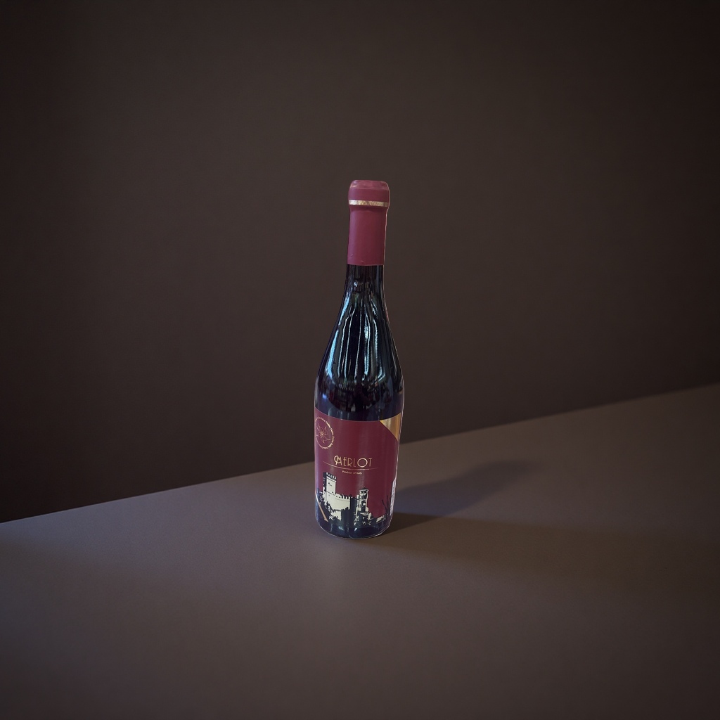 Merlot wine bottles, 750ml glass wine bottles, recyclable empty bottles Application Scenario