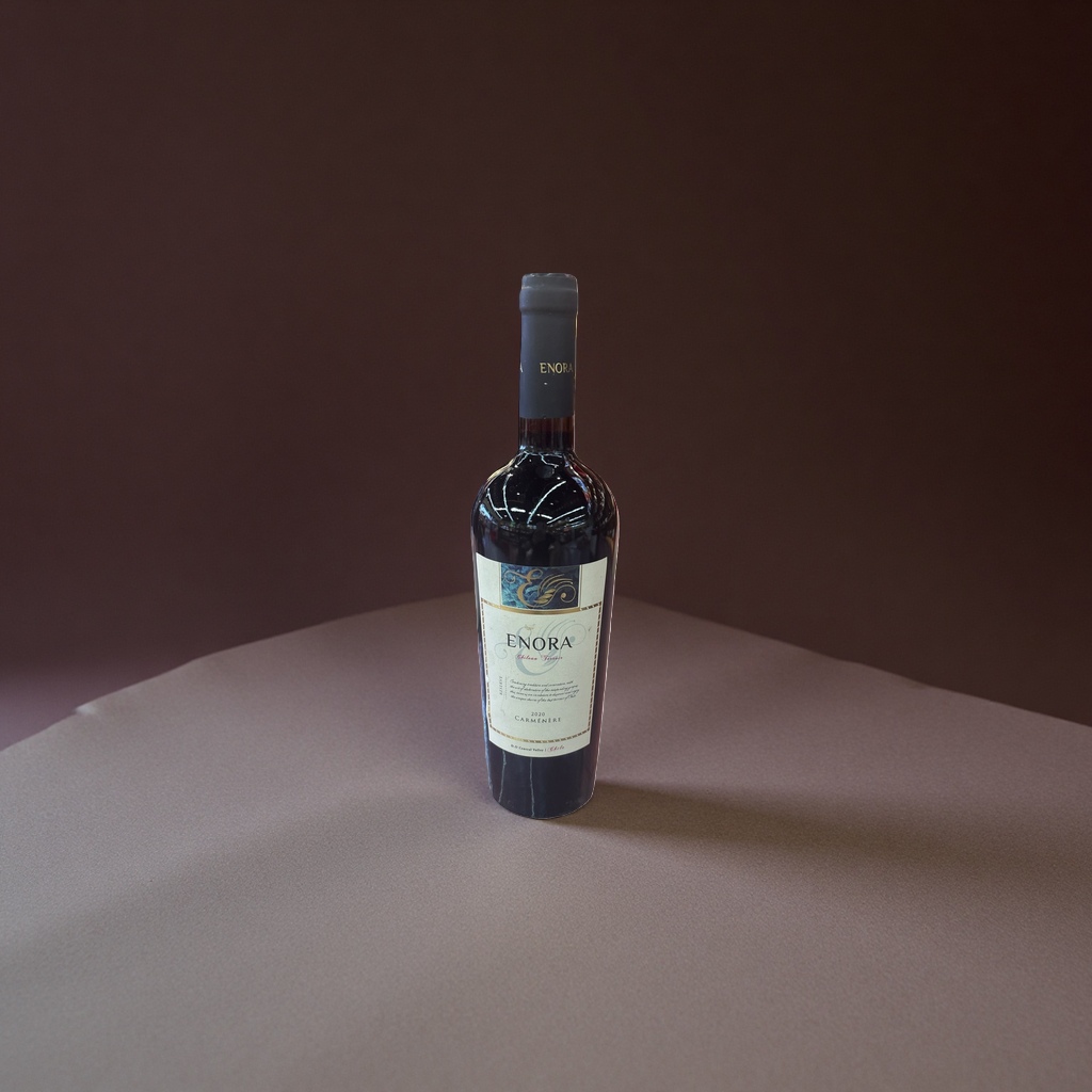 ENORA Camenier Red Wine bottle, 750ml, imported Chilean dry red wine