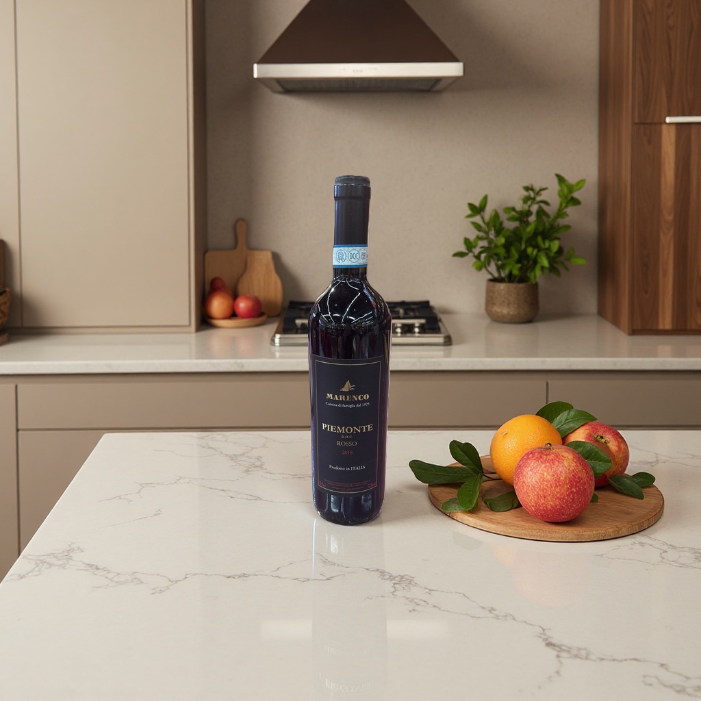 Marenco Piemonte DOC Rosso 2018 Red wine bottle, original Italian imported dry red wine Application Scenario