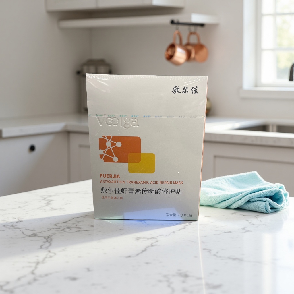 敷尔佳虾青素传明酸修护面膜 舒缓保湿焕亮肌肤产品图
