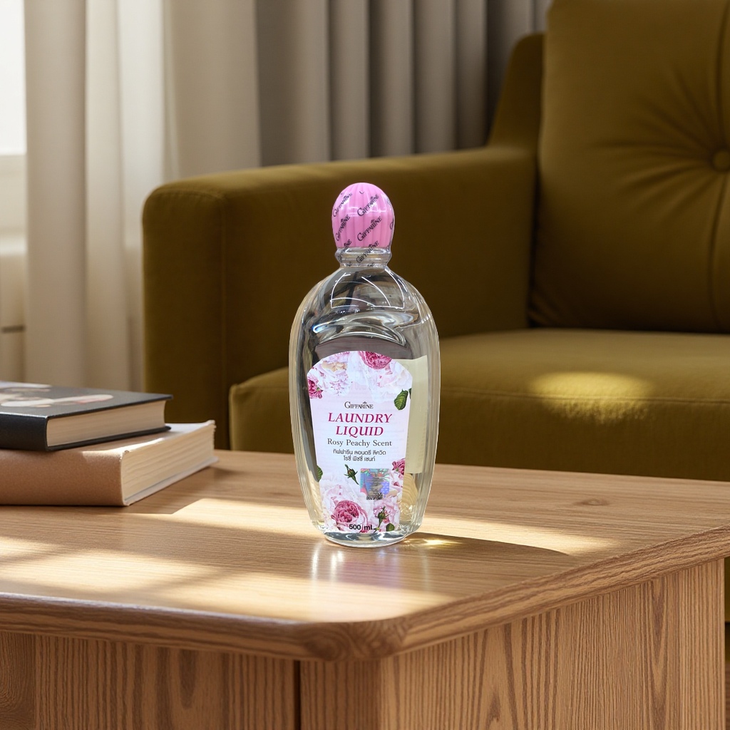 Bottled laundry detergent is clean, smooth and leaves a long-lasting fragrance. Large capacity for family use