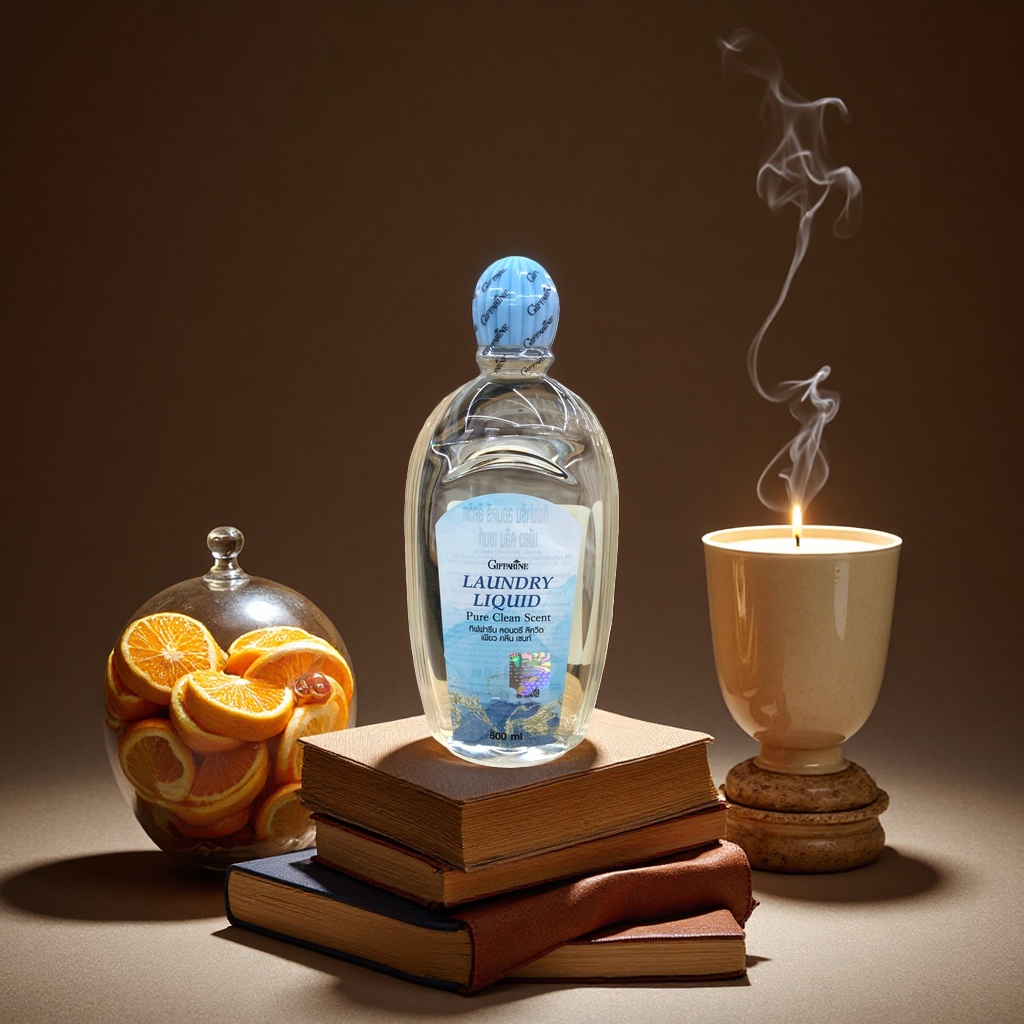Large-capacity bottled laundry detergent for family use, deeply cleansing, smooth and leaving a lingering fragrance