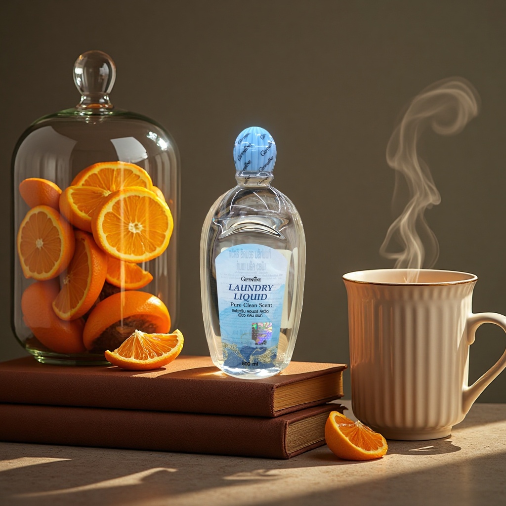 Large-capacity bottled laundry detergent for family use, deeply cleansing, smooth and leaving a lingering fragrance Specification image