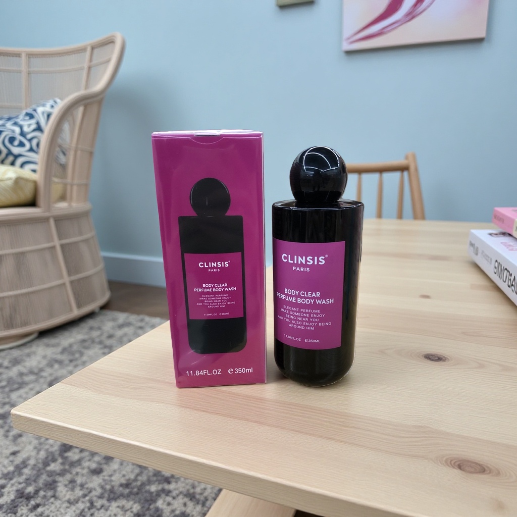 CLINSIS PARIS BODY CLEAR Perfume Body Wash Clear Fragrance Body Care Specification image
