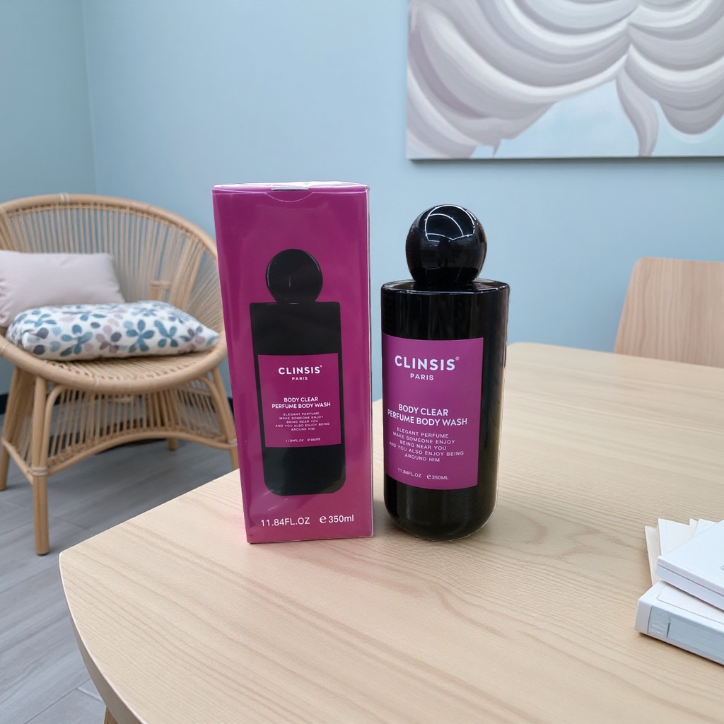 CLINSIS PARIS BODY CLEAR Perfume Body Wash Clear Fragrance Body Care Application Scenario