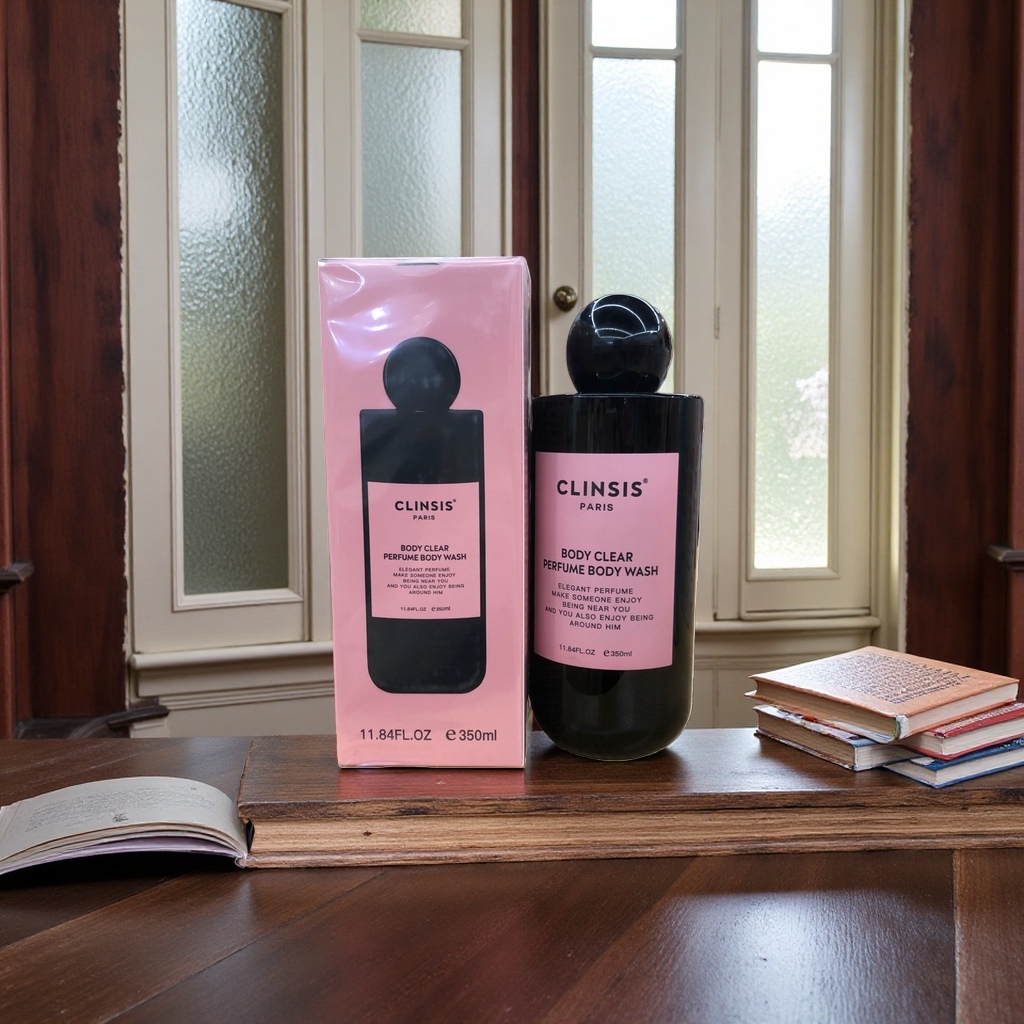 CLINSIS PARIS BODY CLEAR Perfume Body Wash Refreshing and Penetrating Fragrance Body Care