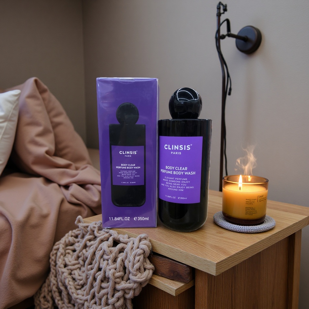 CLINSIS PARIS BODY CLEAR perfume Body Wash is refreshing, clear and leaves a lasting fragrance Specification image
