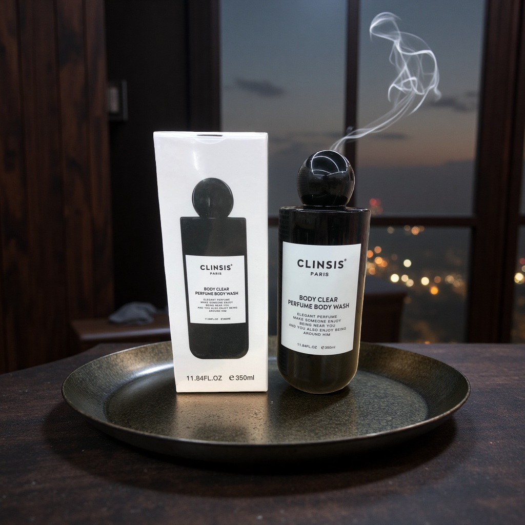 CLINSIS PARIS BODY CLEAR Perfume Body Wash Refreshing and Penetrating Fragrance Body Care 154736423