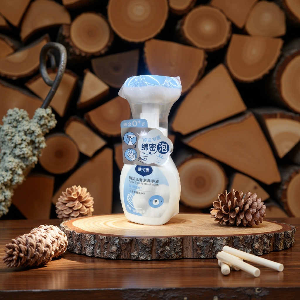 Baby-specific bubble hand sanitizer, with a gentle and tear-free formula, moisturizes, cleanses and does not hurt hands Application Scenario