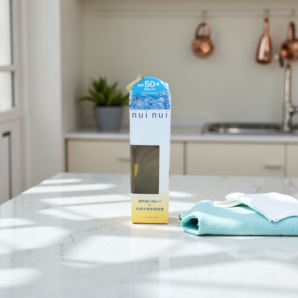nui nui Light and Water-permeable Sunscreen Spray SPF50+ PA+++ Refreshing and non-sticky portable set