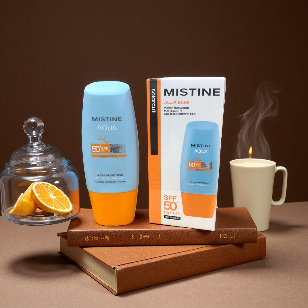Mistine Aqua Base Sunscreen: Clear and Hydrating Sunscreen 30ml