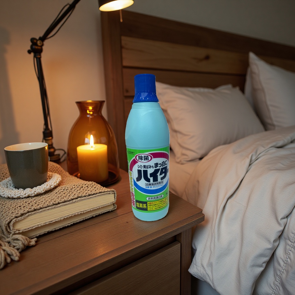 500ml household bleach in bottle, clean for stain removal, disinfection and sterilization Application Scenario