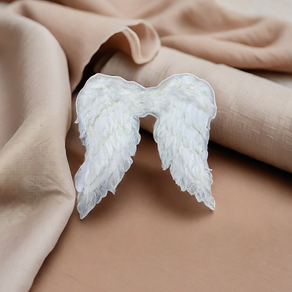 White feather angel wing decorative pendant, an indoor home creative hanging decoration Specification image