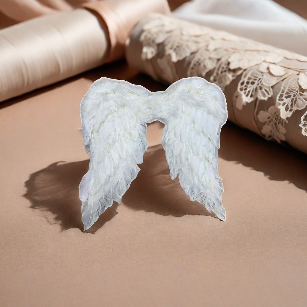 White feather angel wing decorative pendant, an indoor home creative hanging decoration Application Scenario