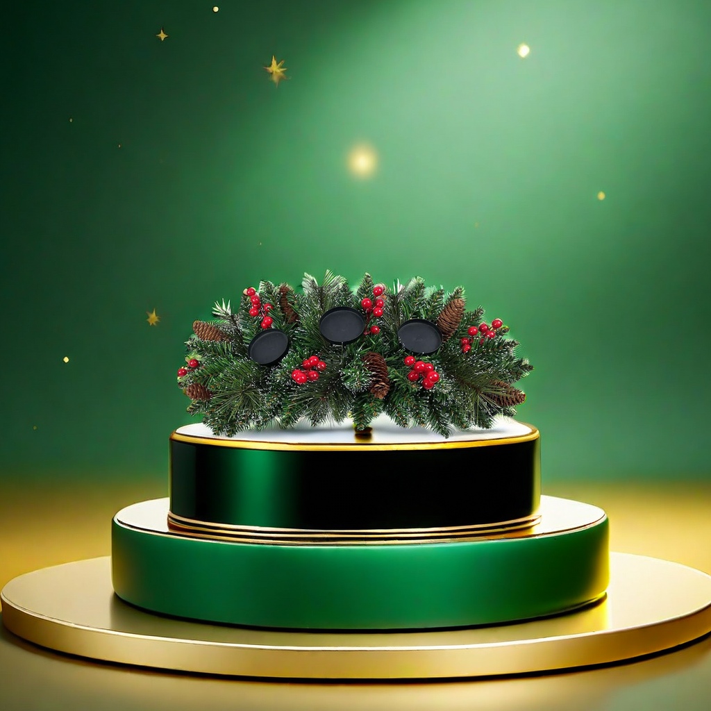 Navidad ramas de pino guirnaldas decoraciones colgantes puertas colgantes emulación de pared ambiente de vacaciones verde details Picture